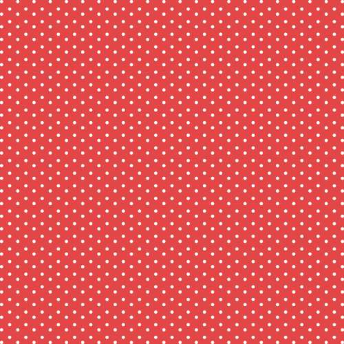 Printed Wafer Paper - Red Dots - Click Image to Close